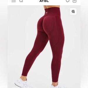 AYBL Womens L Vibrant plum Leggings